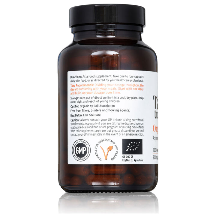 Turmeric Capsules Organic 500mg