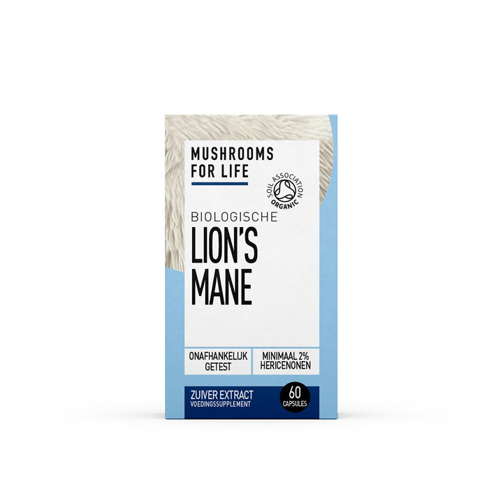 Lion's Mane Mushroom Capsules Organic