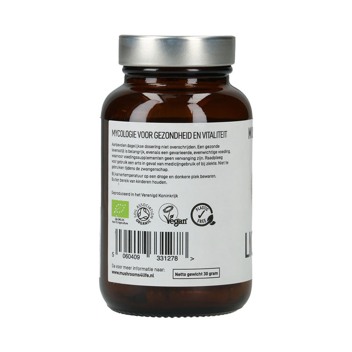 Lion's Mane Paddenstoelen Capsules Bio