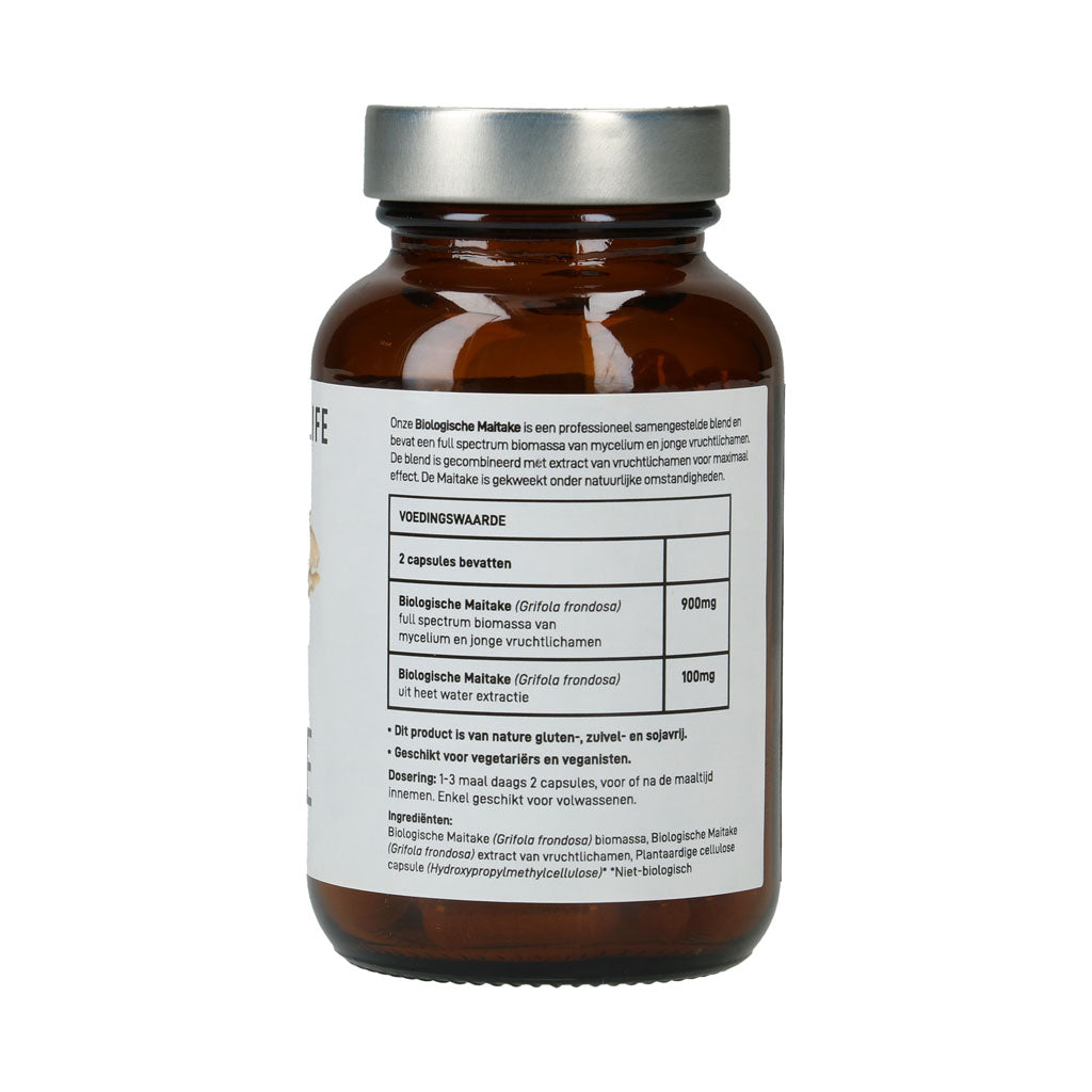 Maitake Paddenstoelen Capsules Bio