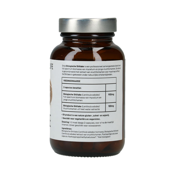 Shiitake Mushroom Capsules Organic