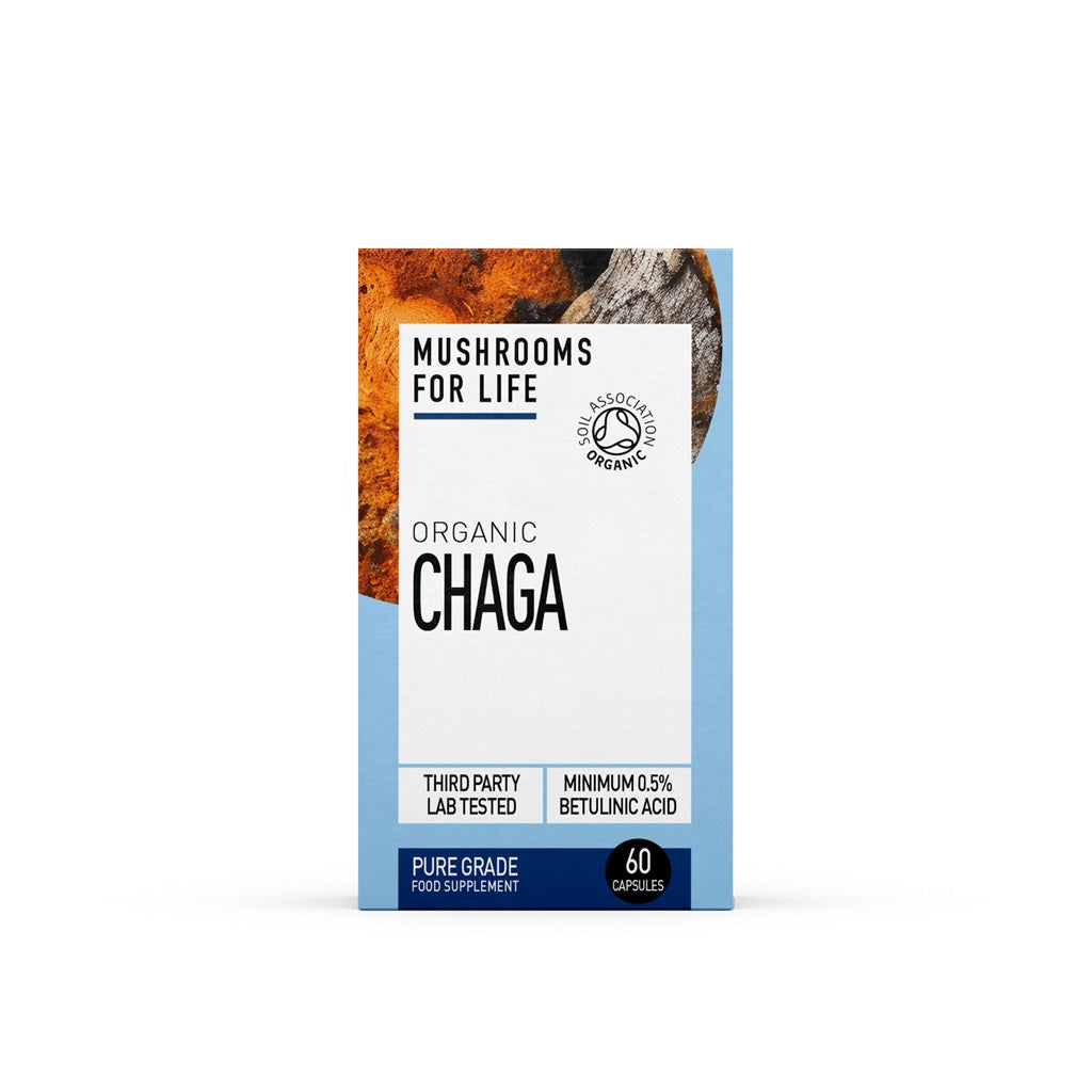 Chaga Paddenstoelen Capsules Bio