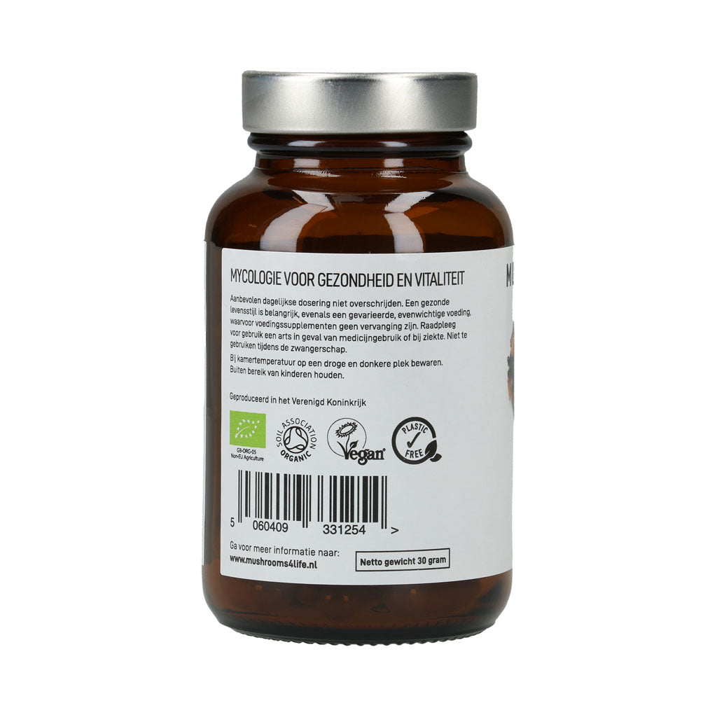 Chaga Paddenstoelen Capsules Bio