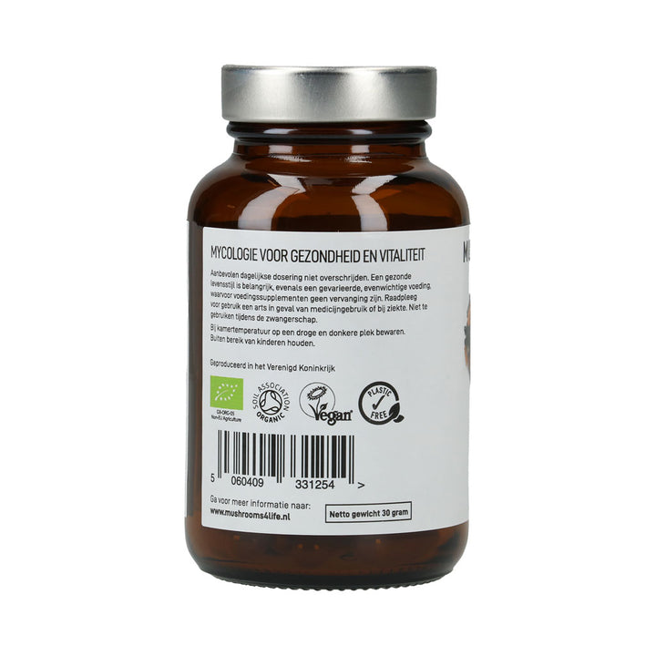 Chaga Paddenstoelen Capsules Bio