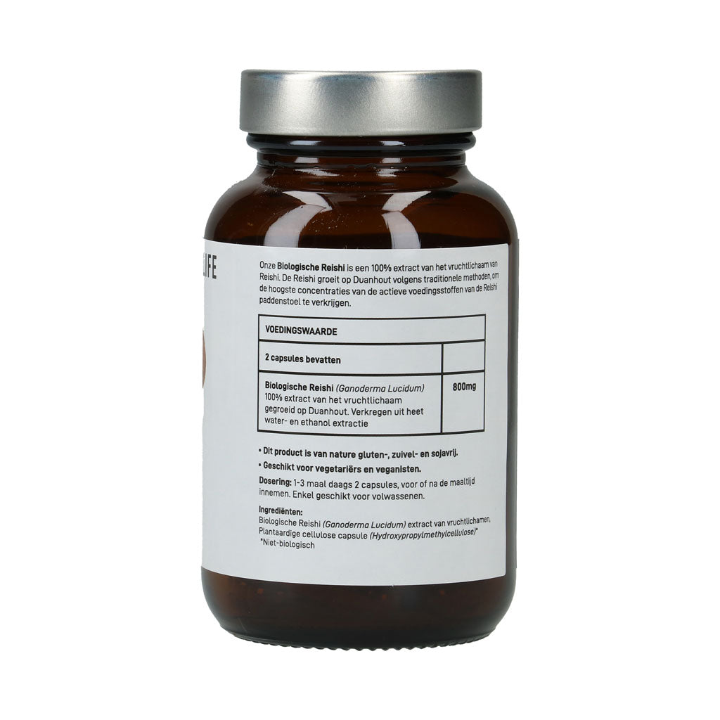 Reishi Paddenstoelen Capsules Bio