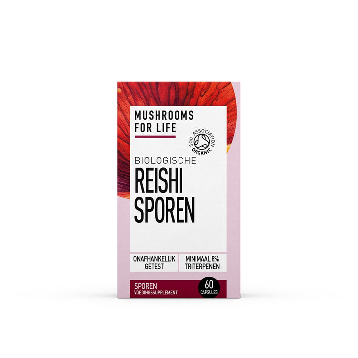 Reishi Spore Paddenstoelen Capsules Bio