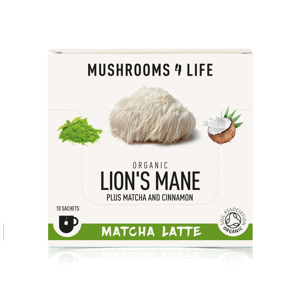 Lion's Mane - Matcha Mushroom Latte 1000mg Organic