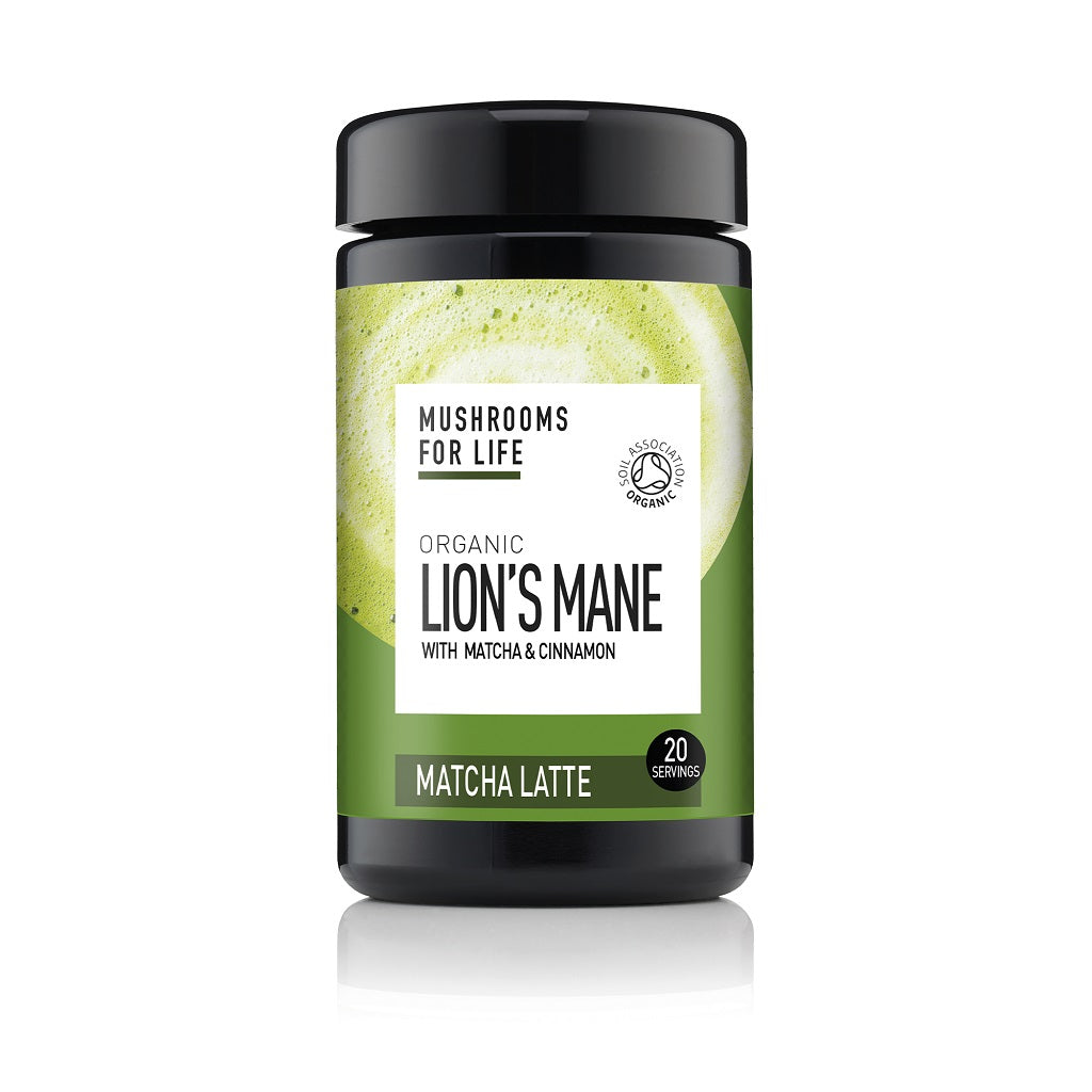 Lion's Mane - Matcha Mushroom Latte 1000mg Organic