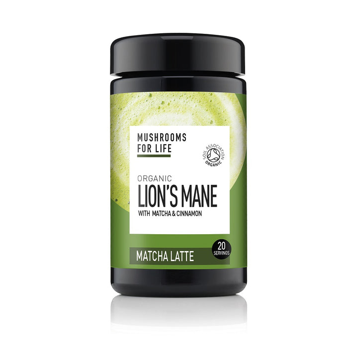 Lion's Mane - Matcha Paddenstoelen Latte 1000mg Bio