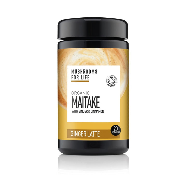 Maitake - Gember Paddenstoelen Latte 1000mg Bio