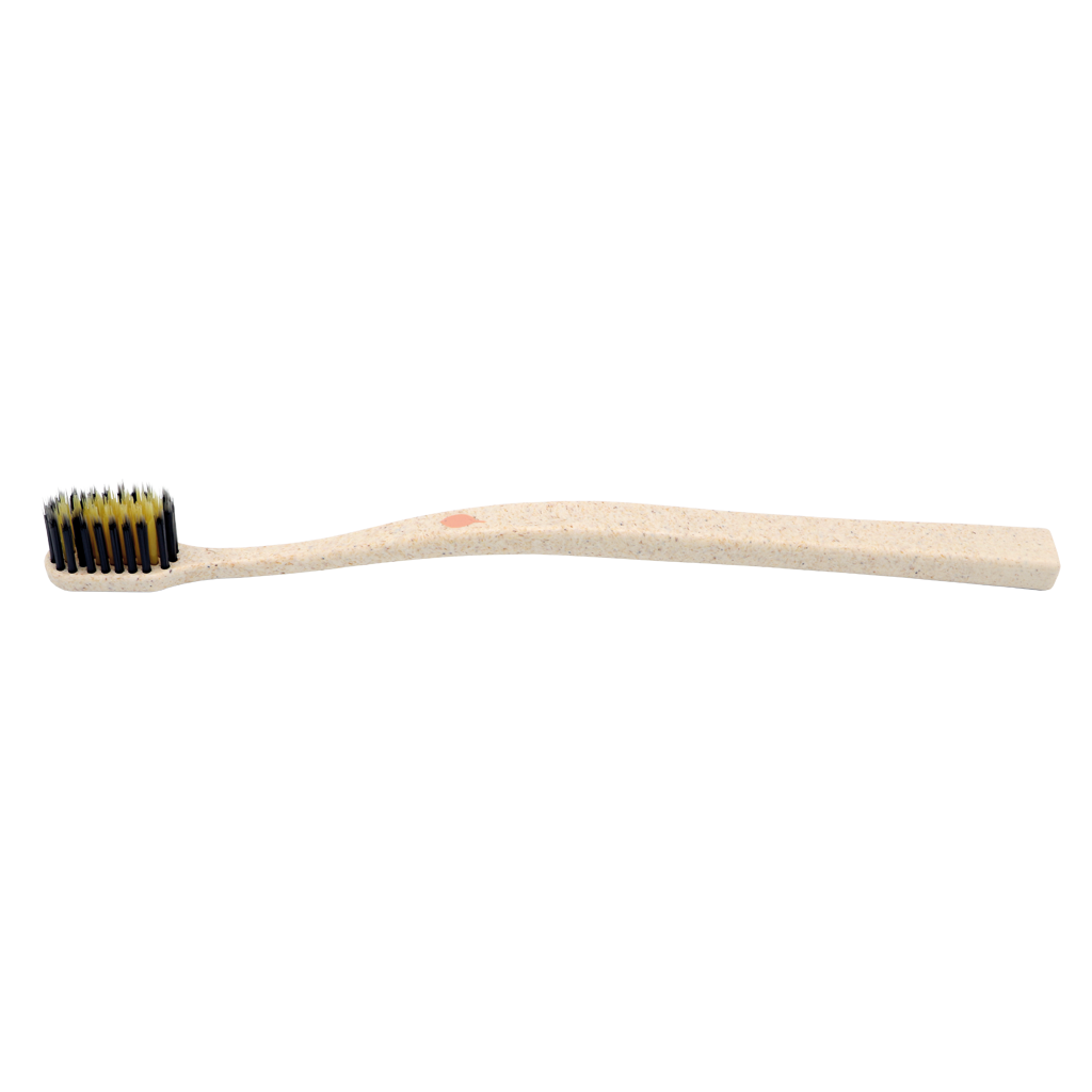 Toothbrush Wood Fiber Micro Gold Orange