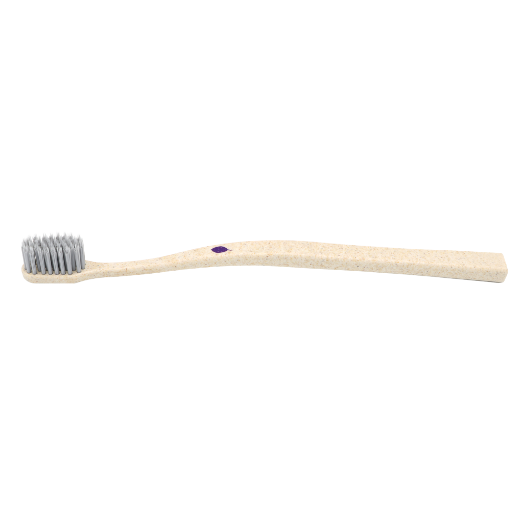 Toothbrush Wood Fiber Micro Silver Lilac