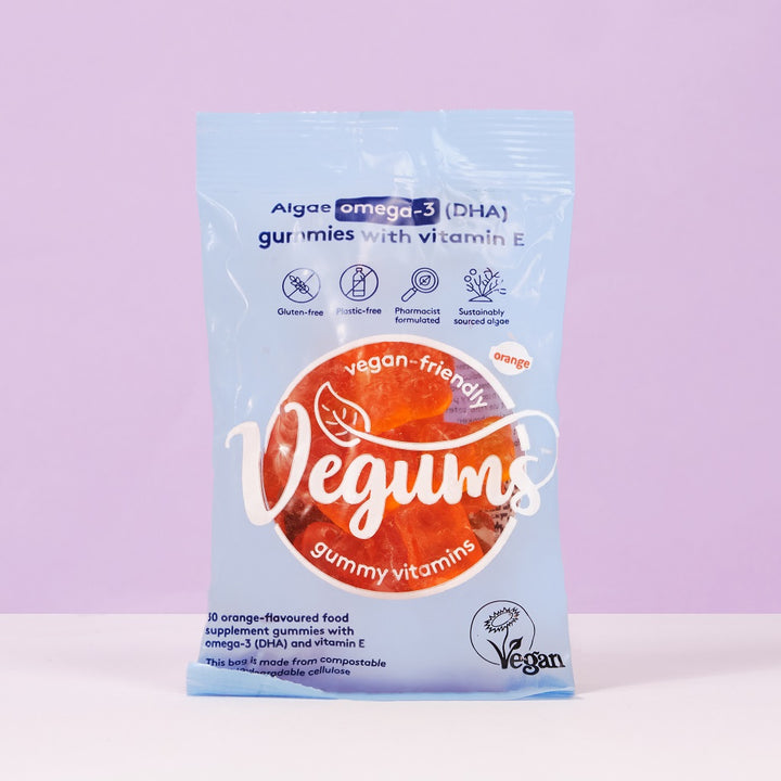 Algae Omega 3 Gummies Refill Bag (Vegums) 30st