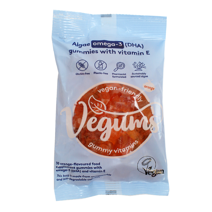 Algae Omega 3 Gummies Refill Bag (Vegums) 30st