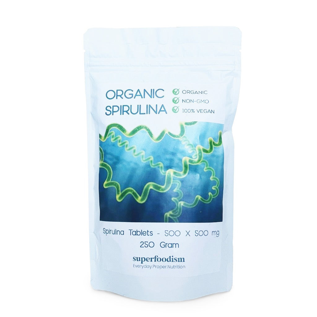 Spirulina tablets 500mg Bio