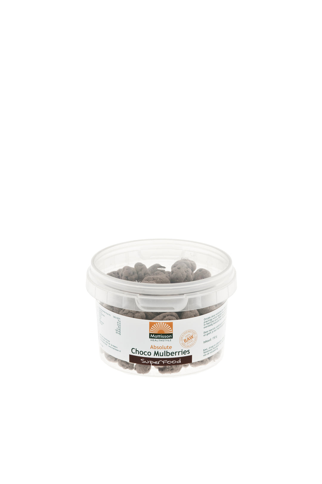 Chocolade Moerbeibessen Raw - 150 g