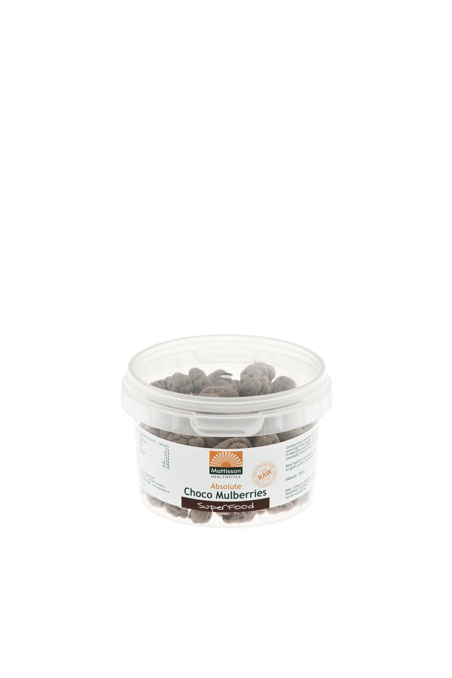 Chocolade Moerbeibessen Raw - 150 g