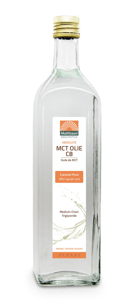 MCT Oil C8 - Coconut Pure - 99% Caprylic acid