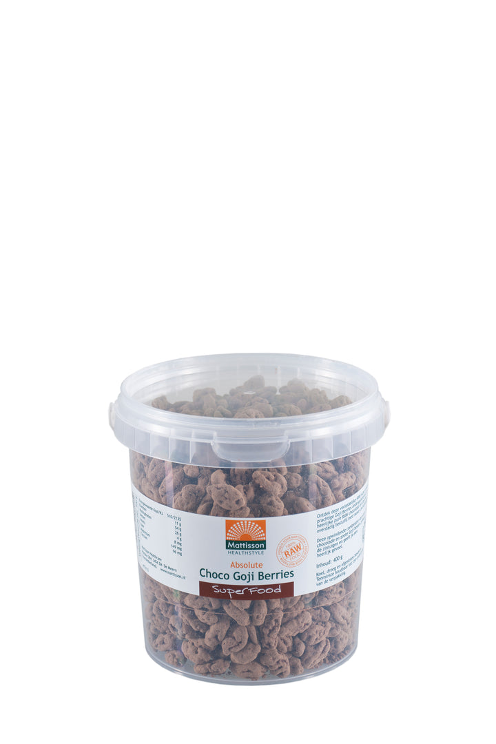 Absolute Choco Goji Berries organic Raw