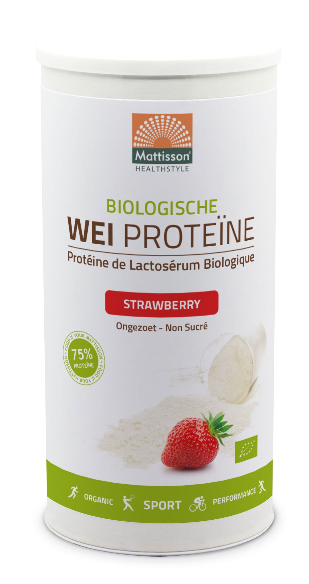 Whey Protein Strawberry organic