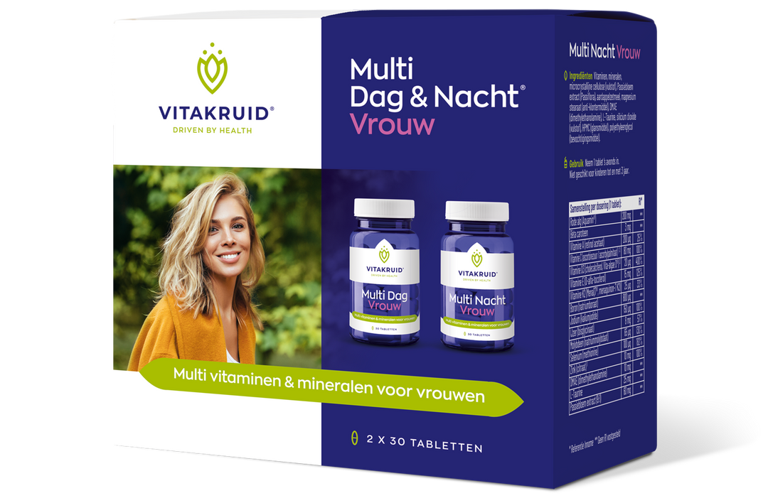 Multi dag & nacht vrouw 2 x 30 tabletten