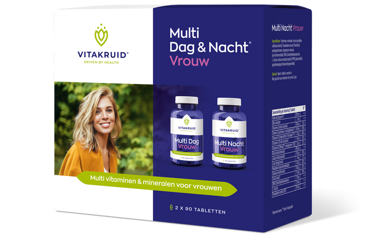 Multi dag & nacht vrouw 2 x 90 tabletten