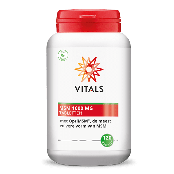 Vitals MSM 1000 mg tabletten 120 tabletten