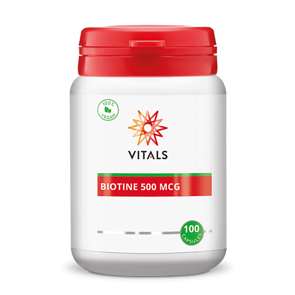 Vitals Biotine 500 mcg 100 capsules