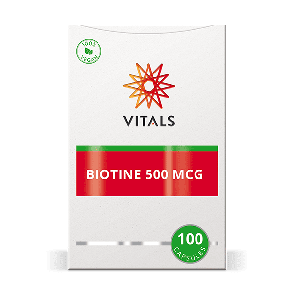 Vitals Biotine 500 mcg 100 capsules