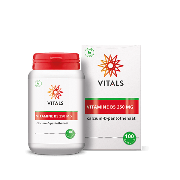 Vitals Vitamine B5 250 mg 100 capsules