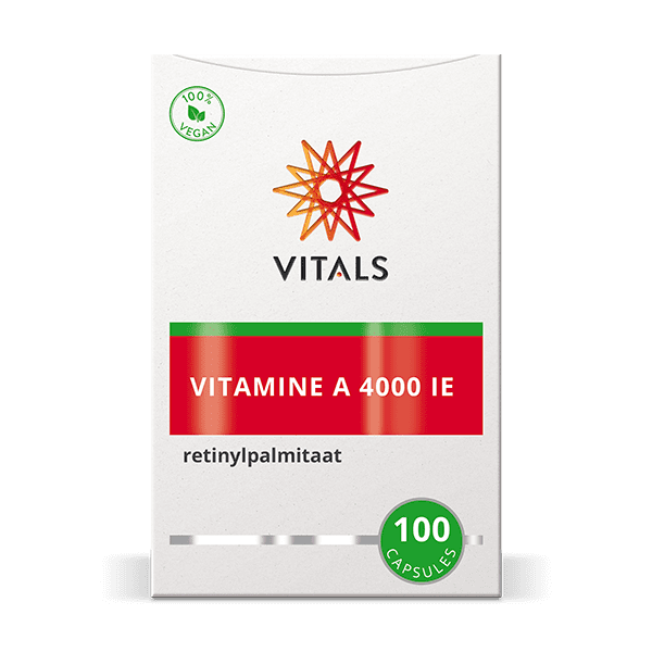 Vitals Vitamine A 4000 ie 100 capsules