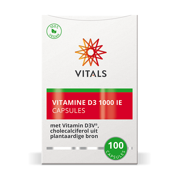 Vitals Vitamine D3 1000 ie Capsules 100 capsules