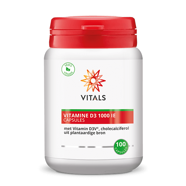 Vitals Vitamine D3 1000 ie Capsules 100 capsules