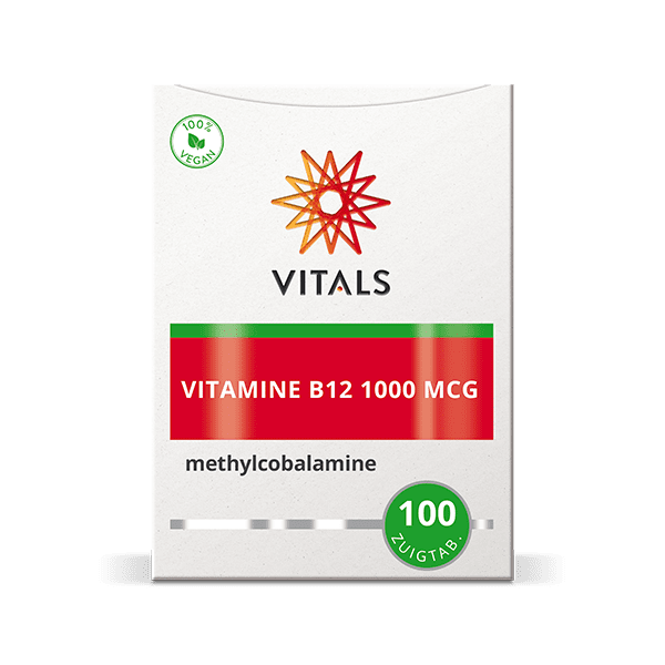 Vitals Vitamine B12 1000 mcg 100 zuigtabletten