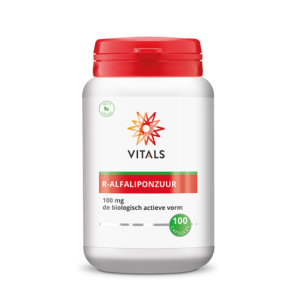 Vitals R-Alfaliponzuur 100 capsules