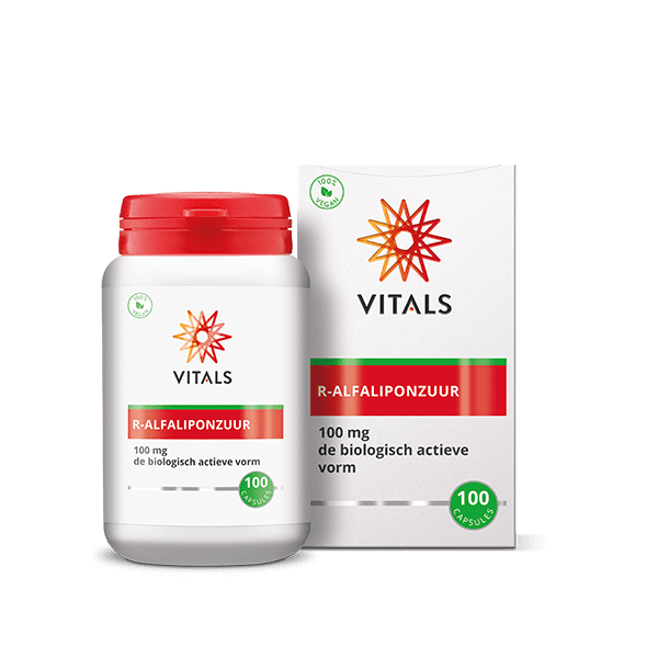 Vitals R-Alfaliponzuur 100 capsules