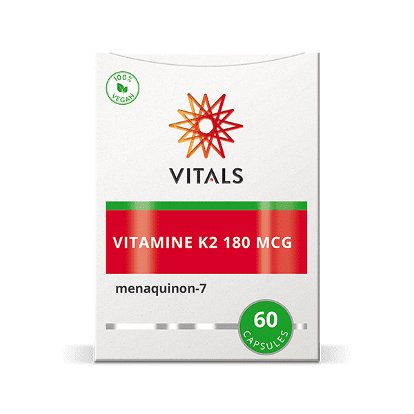 Vitals Vitamine K2 180 mcg 60 capsules
