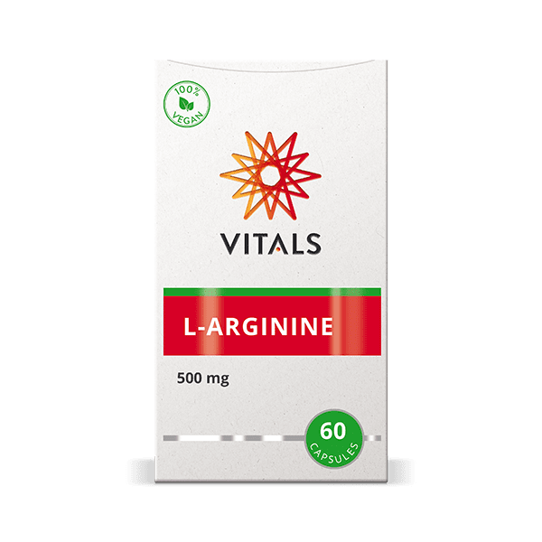 Vitals L-arginine 60 capsules