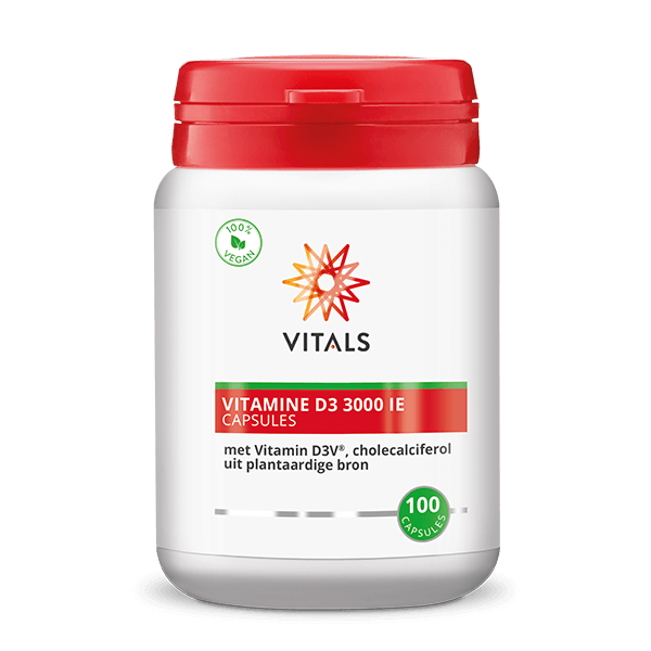 Vitals Vitamine D3 3000 ie Capsules 100 capsules