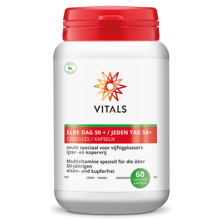 Vitals Elke Dag 50+ Capsules 60 capsules