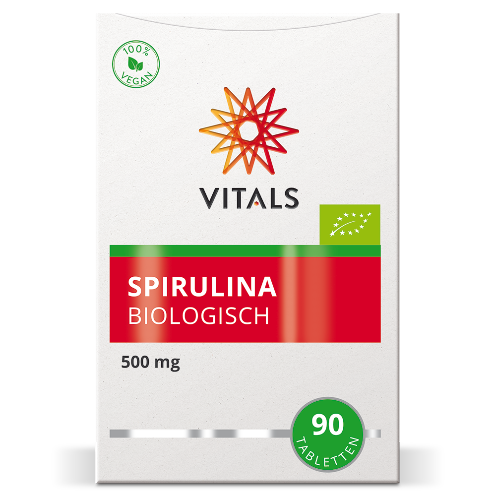 Vitals Spirulina Biologisch 90 tabletten