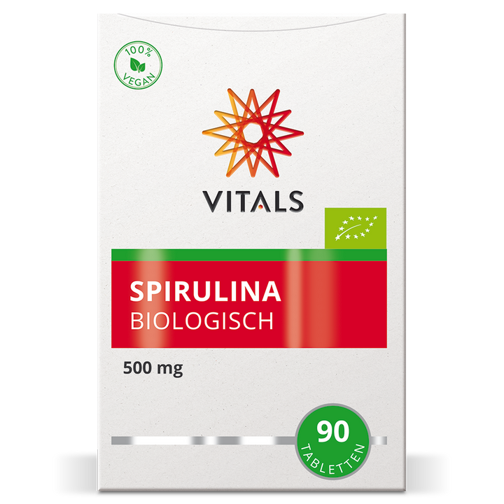 Vitals Spirulina Biologisch 90 tabletten