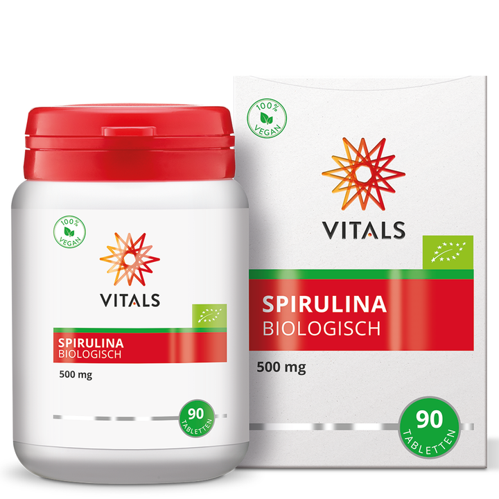 Vitals Spirulina Biologisch 90 tabletten