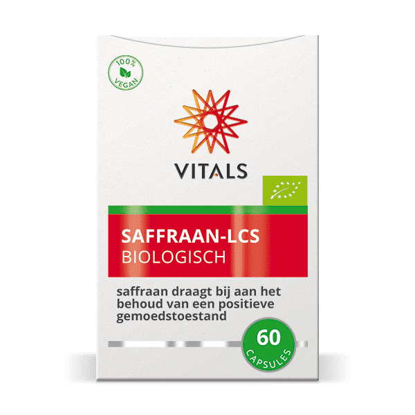 Vitals Saffraan-LCS Biologisch 60 capsules