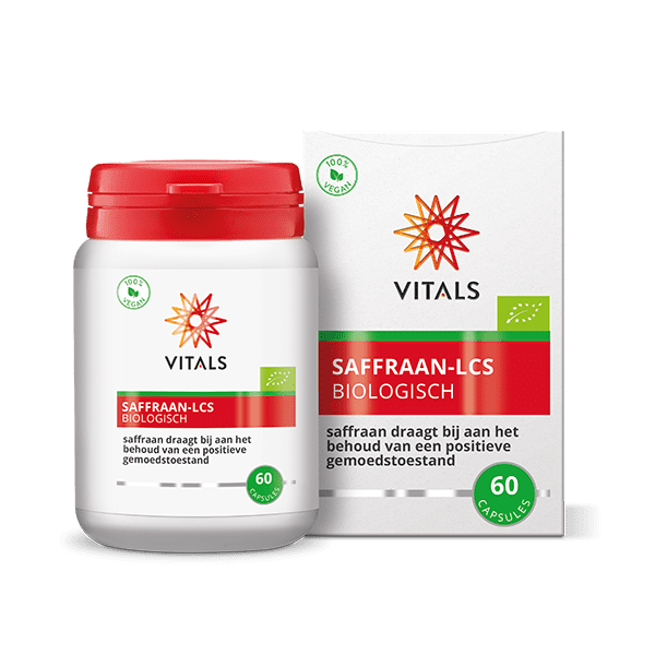 Vitals Saffraan-LCS Biologisch 60 capsules