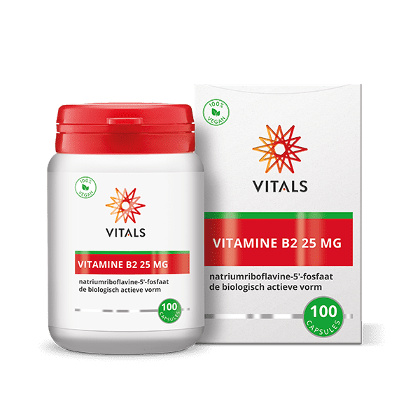 Vitals Vitamine B2 25 mg 100 capsules