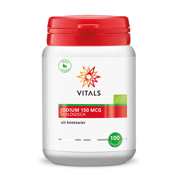 Vitals Jodium Biologisch 100 capsules