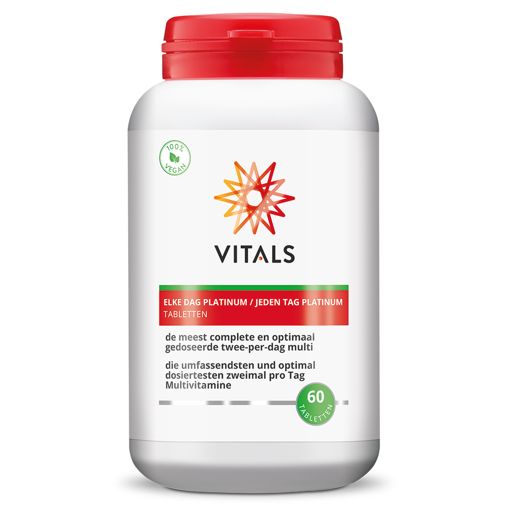 Vitals Elke Dag Platinum 60 tabletten