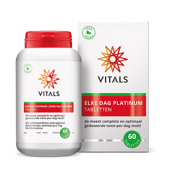 Vitals Elke Dag Platinum 60 tabletten