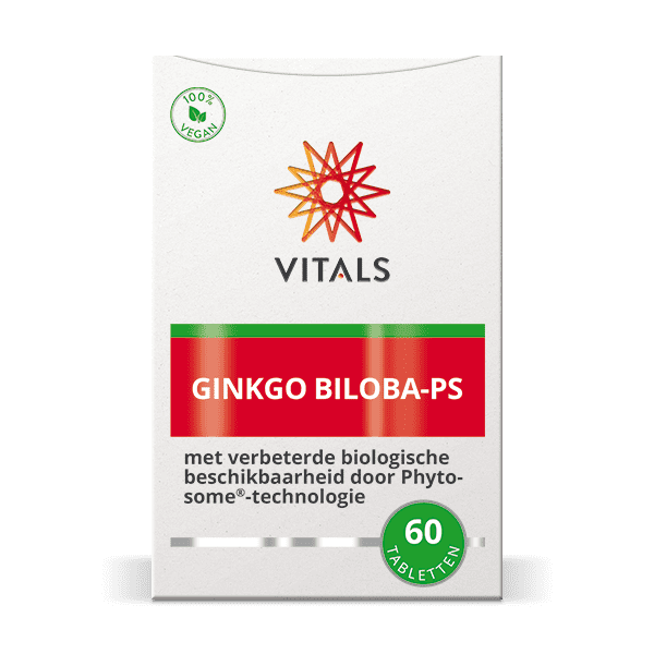 Vitals Ginkgo biloba-PS 60 tabletten